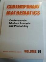 Conference in Modern Analysis and Probability