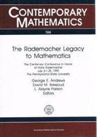 The Rademacher Legacy to Mathematics