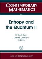 Entropy and the Quantum II