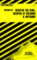 CliffsNotes( on Sophocles' Oedipus The King, Oedipus at Colonus & Antigone