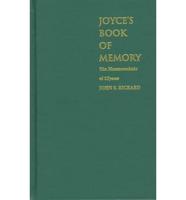 Joyce's Book of Memory