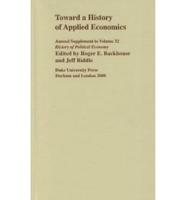 Toward a History of Applied Economics