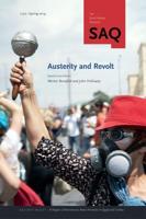 Austerity and Revolt. Volume 113