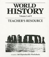 World History Teachers Resource Binder Vol One and Two 1989C