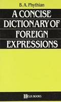A Concise Dictionary of Foreign Expressions