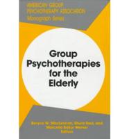 Group Psychotherapies for the Elderly