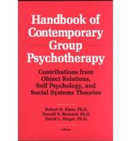 Handbook of Contemporary Group Psychotherapy