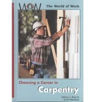 Choosing a Career in Carpentry