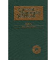 Current Biography Yearbook 2007