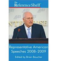 Representative American Speeches, 2008 2009