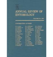 Annual Review of Entomology. V. 36, 1991