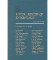 Annual Review of Entomology. V. 39, 1994