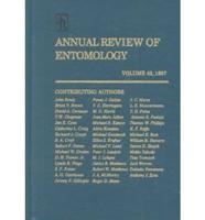 Annual Review of Entomology. V. 42, 1997