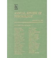 Annual Review of Psychology. V. 43, 1992