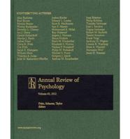 Annual Review of Psychology V.63
