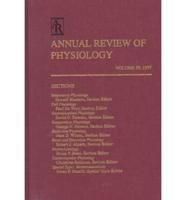 Annual Review of Physiology. V. 59, 1997