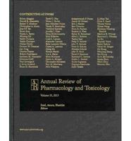Annual Review of Pharmacology & Toxicology (Institutional Print Only).