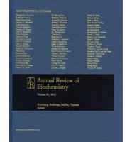 Annual Review of Biochemistry (Institutional Print Only)