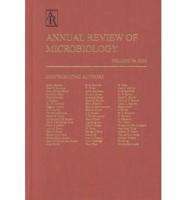 Annual Review of Microbiology 2000. 54