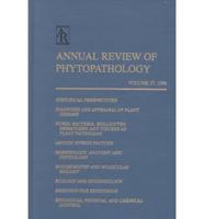 Annual Review of Phytopathology. V. 37, 1999