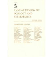 Annual Review of Ecology and Systematics. V. 30, 1999