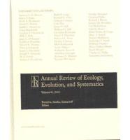 Annual Review of Ecology, Evolution and Systematics V41