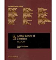 Annual Review of Nutrition; V.30, 2010