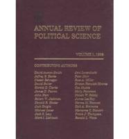 Annual Review of Political Science. V. 1, 1998