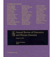 Annual Review of Genomics and Human Genetic; V.11,2010
