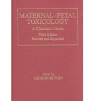 Maternal-Fetal Toxicology