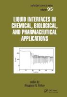 Liquid Interfaces in Chemical, Biological, and Pharmaceutical Applications