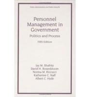 Personnel Management in Government