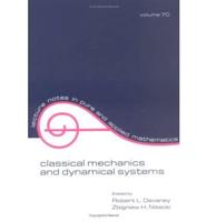 Classical Mechanics and Dynamical Systems