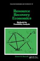 Resource Recovery Economics : Methods for Feasibility Analysis
