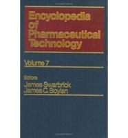 Encyclopedia of Pharmaceutical Technology