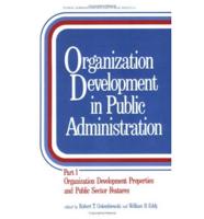 Organization Development in Public Administration