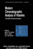 Modern Chromatographic Analysis of the Vitamins
