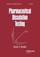 Pharmaceutical Dissolution Testing