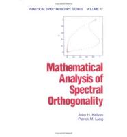 Mathematical Analysis of Spectral Orthogonality