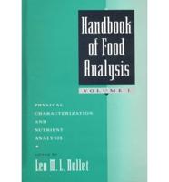 Handbook of Food Analysis