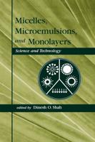 Micelles, Microemulsions, and Monolayers