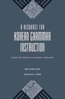 A Resource for Korean Grammar Instruction