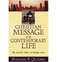 The Christian Message for Contemporary Life
