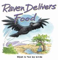 Raven Delivers Food