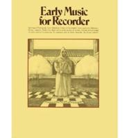 Early Music for Recorder