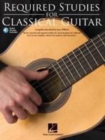 Required Studies for Classical Guitar Book/Online Audio