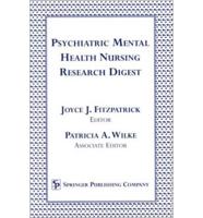 Psychiatric Mental Health Nursing Research Digest