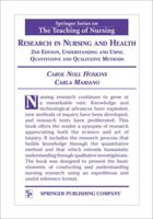 Research in Nursing and Health: Understanding and Using Quantitative and Qualitative Methods, 2nd Edition