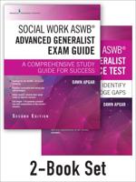 Social Work ASWB Advanced Generalist Exam Guide and Practice Test Set