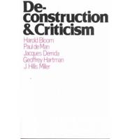 Deconstruction and Criticism